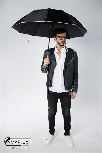 Marlux Siyah Çift Katlı Protokol Unisex Şemsiye M21MAR207CKR001
