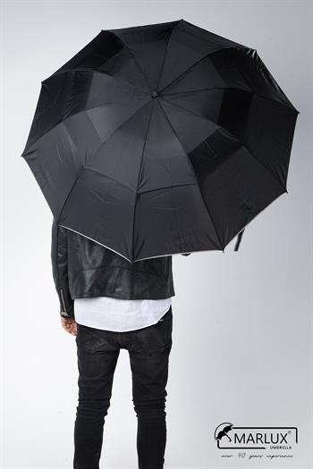 Marlux Siyah Çift Katlı Protokol Unisex Şemsiye M21MAR207CKR001