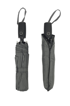 Marlux Siyah Çizgili Tam Otomatik Erkek Şemsiye M21MAR7943AR001