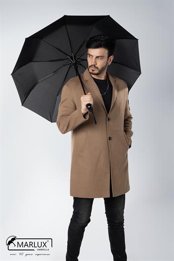 Marlux Siyah Kobra Saplı Premium Erkek Şemsiye M21MAR2015MR001