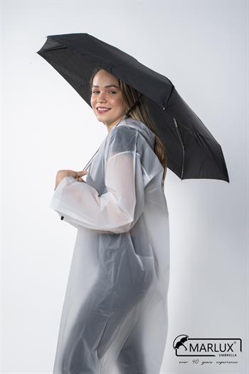 Marlux Siyah Mini Cep Tip Unisex Şemsiye M21MAR211PR001