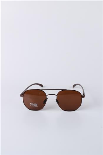 Max Polo Kahverengi Polarize Erkek Güneş Gözlüğü G25MPS3207R03