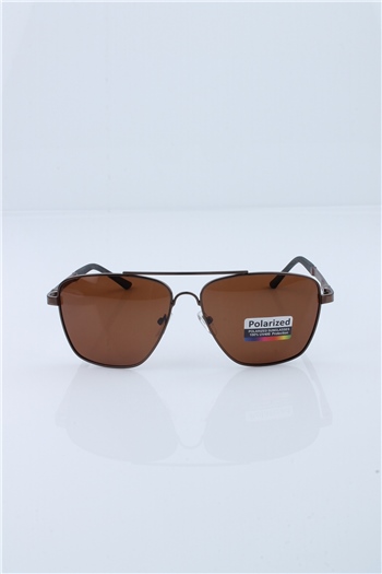 Max Polo Kahverengi Polarize Erkek Güneş Gözlüğü MRT22MP1807