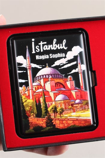 Silvio Monetti Mavi Jet Alevli Çakmak Sigara Tabakası Kutulu Set SET005