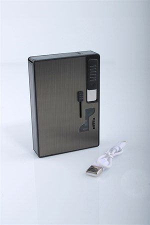 Silvio Monetti USB Şarjlı Çakmaklı Mentollü Sigara Tabakası
