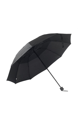 Marlux Siyah Çanta Boy Yarasa Tip Protokol Unisex  Şemsiye M21MAR207R001