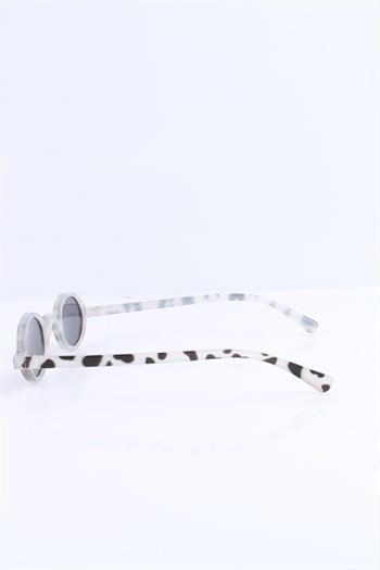 UNISEX BEYAZ LEOPAR UV400 GÜNEŞ GÖZLÜĞÜ SILVIO MONETTI - 3SM5928R006