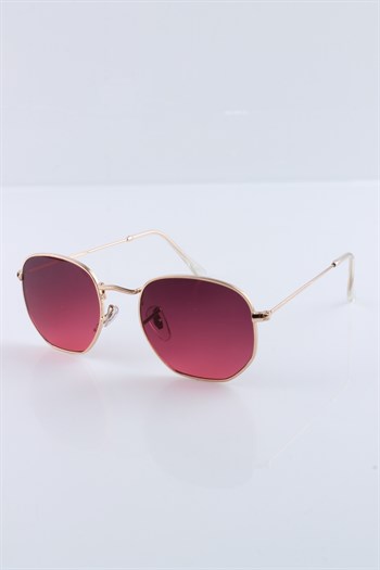 UNISEX BORDO ROSE UV400 GÜNEŞ GÖZLÜĞÜ SILVIO MONETTI - 3SM3548R007