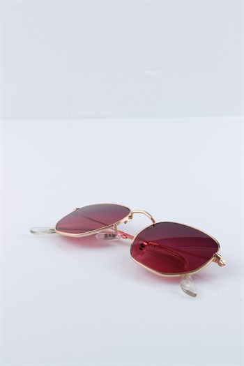 UNISEX BORDO ROSE UV400 GÜNEŞ GÖZLÜĞÜ SILVIO MONETTI - 3SM3548R007