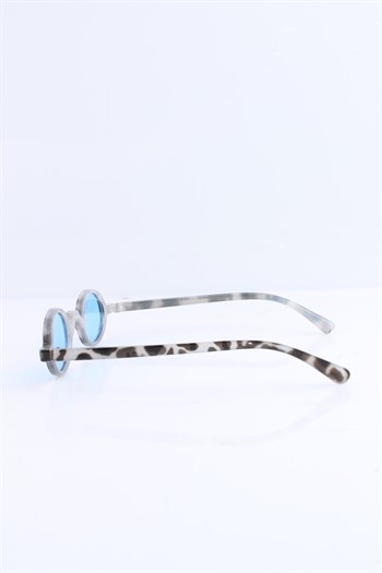 UNISEX LEOPAR MAVİ CAM UV400 GÜNEŞ GÖZLÜĞÜ SILVIO MONETTI - 3SM5928R007