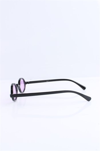 UNISEX SİYAH MOR CAM UV400 GÜNEŞ GÖZLÜĞÜ SILVIO MONETTI - 3SM5928R009