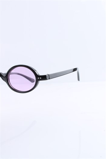 UNISEX SİYAH MOR CAM UV400 GÜNEŞ GÖZLÜĞÜ SILVIO MONETTI - 3SM5928R009
