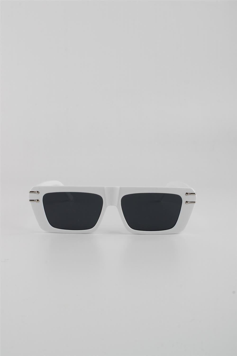By Marine Beyaz UV400 Filtre Kadın Güneş Gözlüğü G24FT11R04