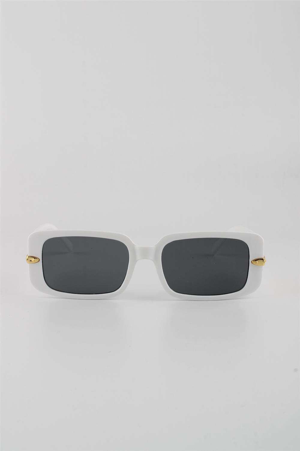 By Marine Beyaz UV400 Filtre Kadın Güneş Gözlüğü G24FT8R02