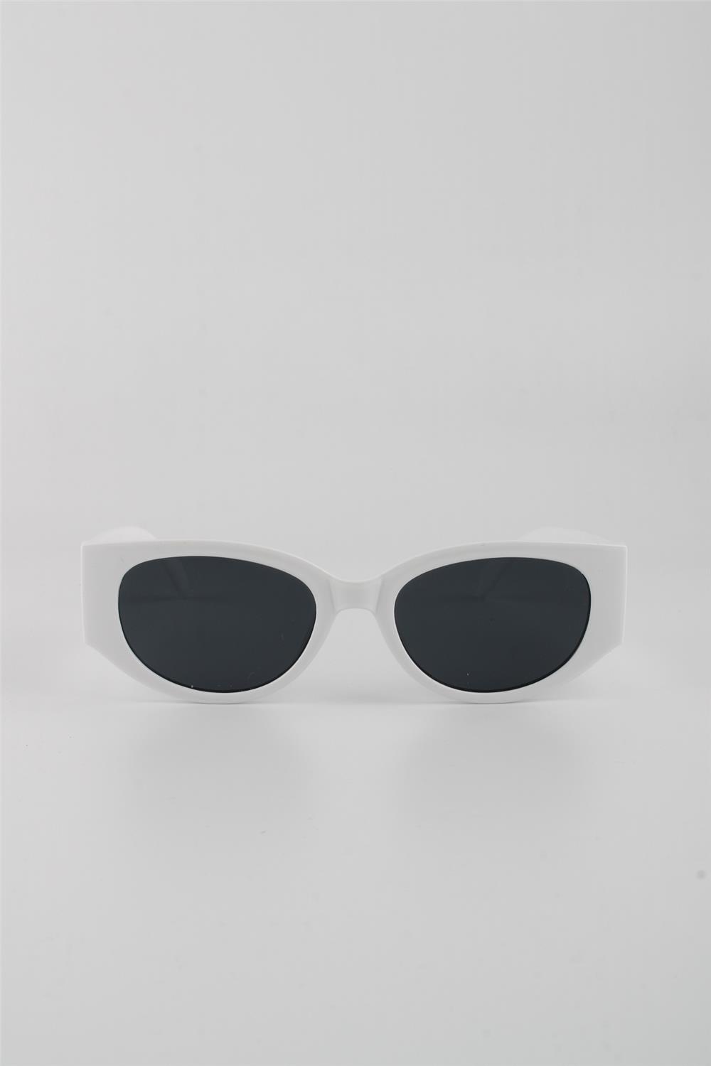By Marine Beyaz UV400 Filtre Kadın Güneş Gözlüğü G24FT18112R04