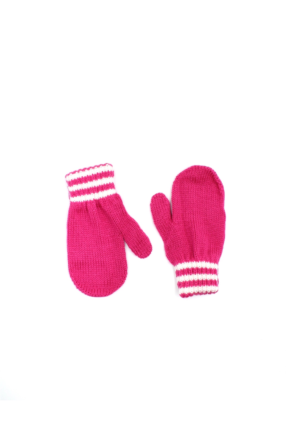 Cappello Triko Fuşya  Kız Bebek Eldiven 0-24 Ay CAPKBYER05