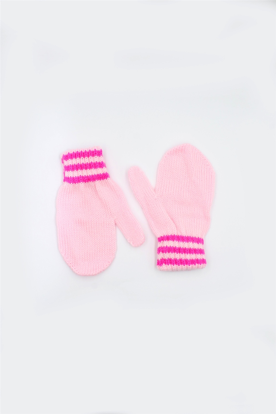 Cappello Triko Pembe  Kız Bebek Eldiven 0-24 Ay CAPKBYER02