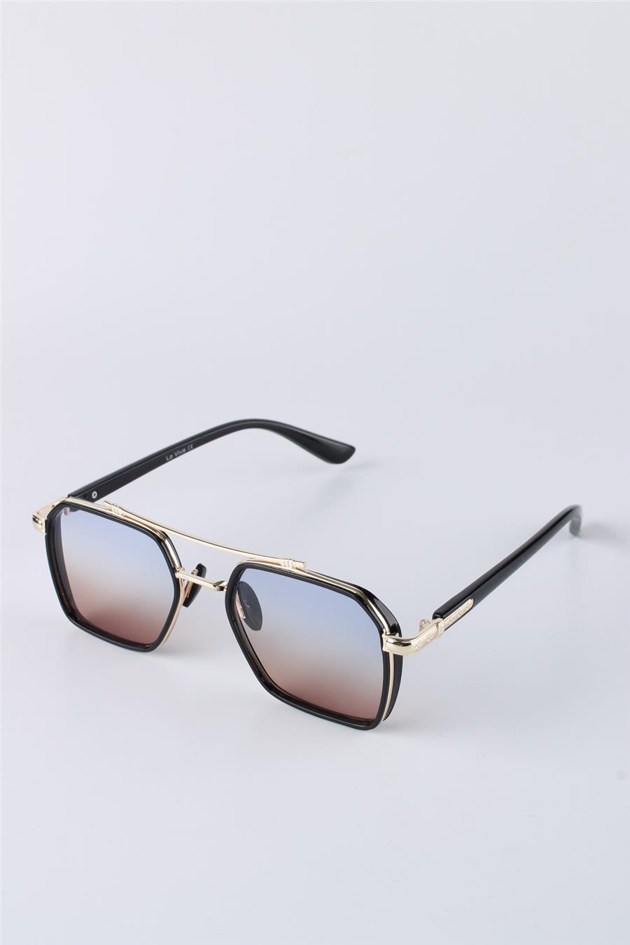 La Viva Altın UV400 Koruma Unisex Güneş Gözlüğü G25LV3311R03