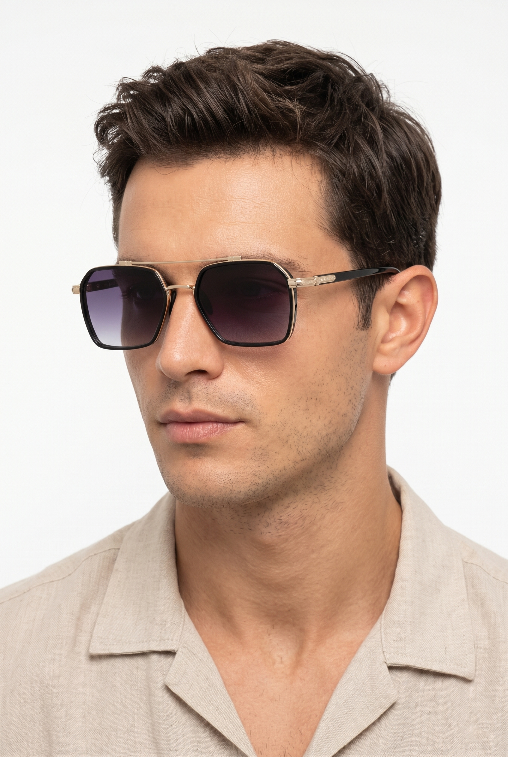 La Viva Altın UV400 Koruma Unisex Güneş Gözlüğü G25LV3311R01