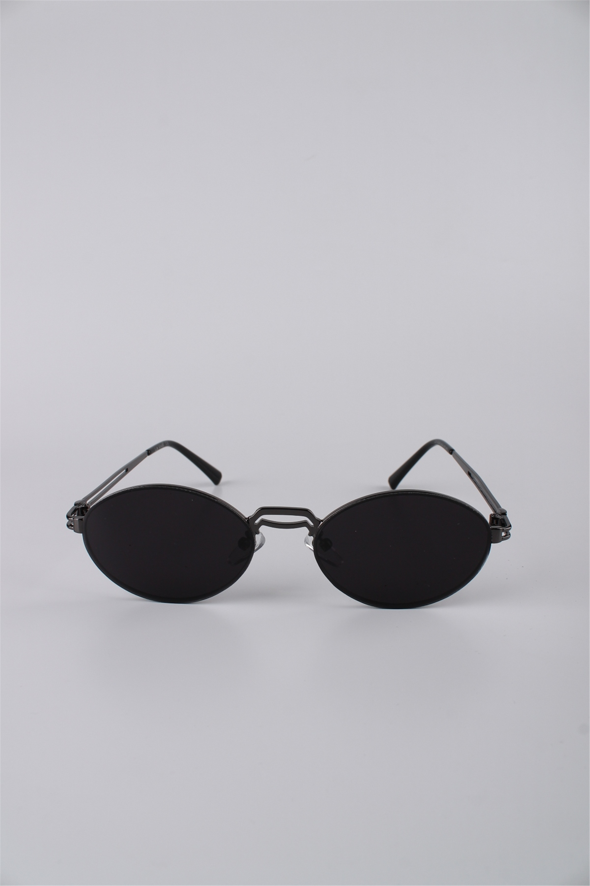 La Viva Füme Metal Çerçeveli Oval Unisex Güneş Gözlüğü GG25LV2308R02