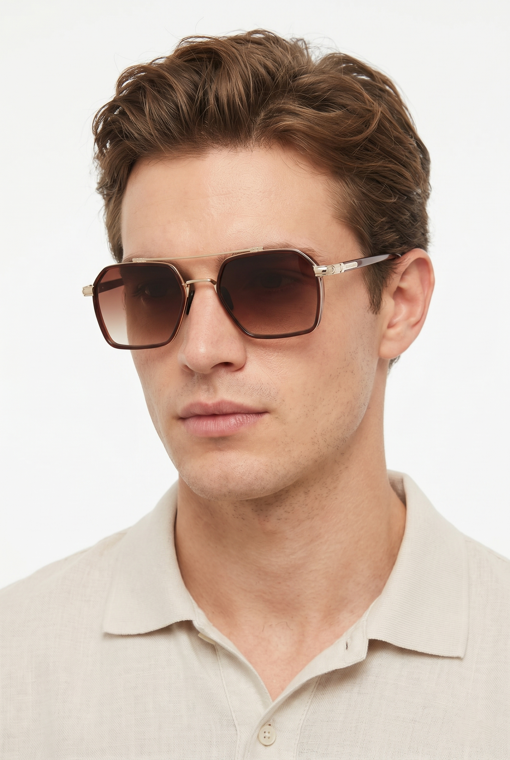 La Viva Kahverengi UV400 Koruma Unisex Güneş Gözlüğü G25LV3311R02