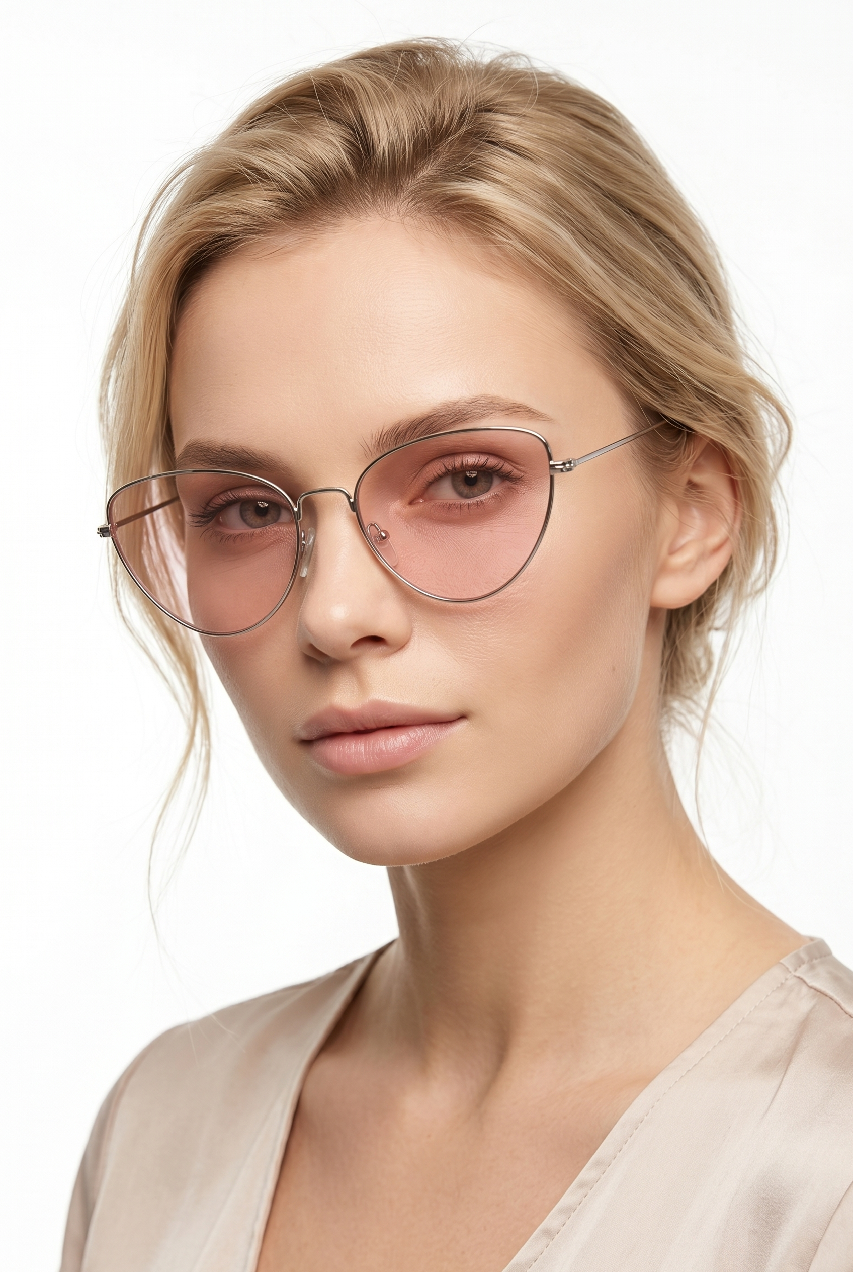 PEMBE UV400 KADIN GÜNEŞ GÖZLÜĞÜ - BY MARINE - 4BM3018R003