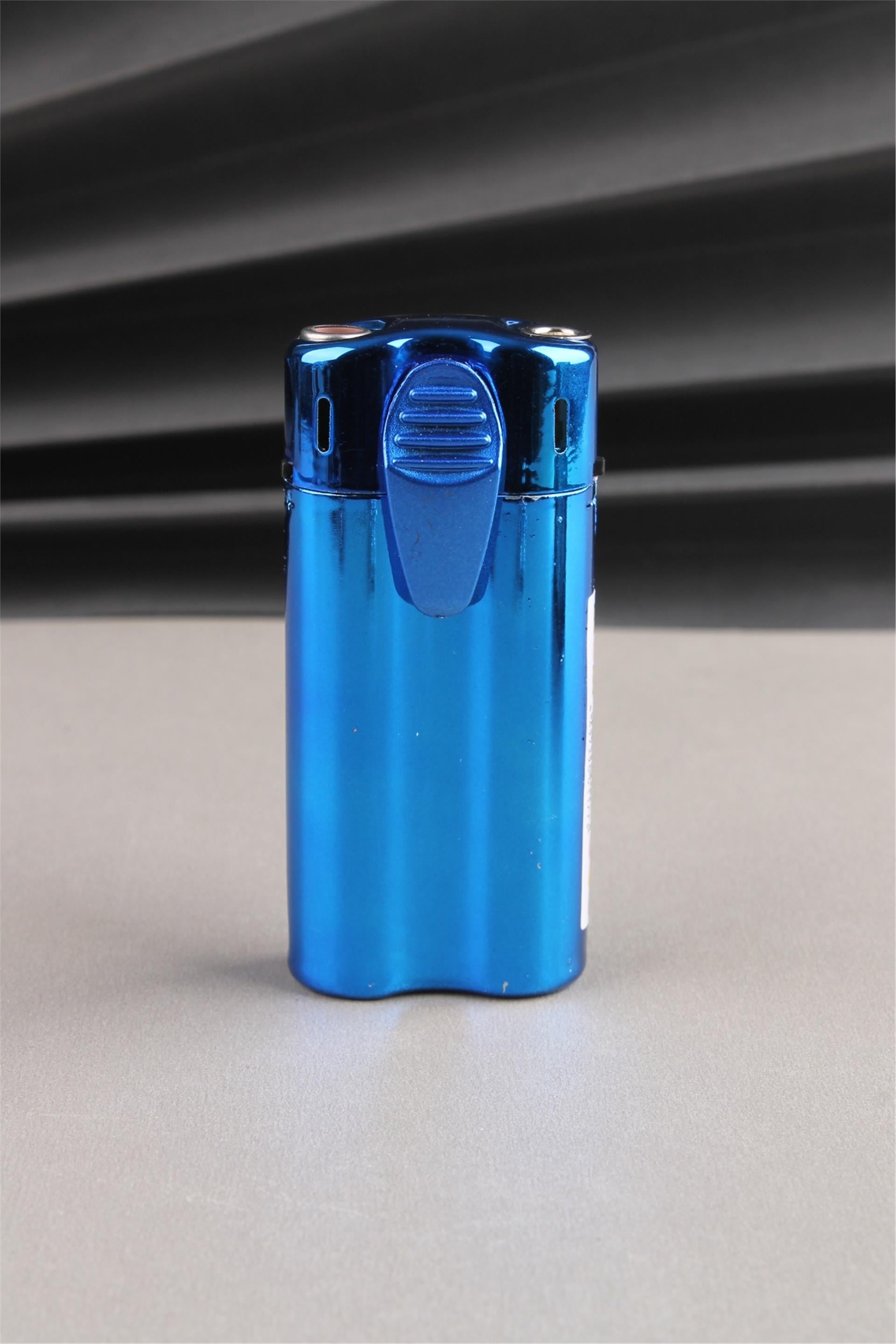 Silvio Monetti Çift Yanışlı Mavi Pürmüz Ve Normal Alevli Çakmak - Jet Alevli Rüzgarda Sönmez SM177PPAR0004