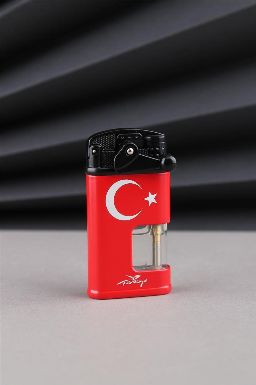 Silvio Monetti Kırmızı Türkiye Yazılı Ve Türk Bayrağı Çakmak 24CSM922MR001