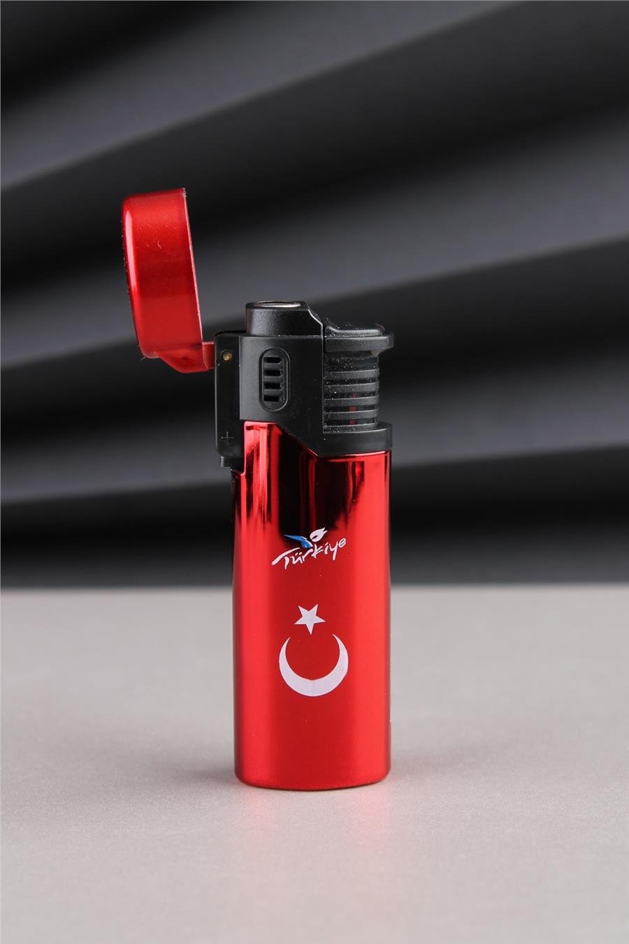 Silvio Monetti Kırmızı Türkiye Yazılı Ve Türk Bayrağı Çakmak 24CSM920PR001