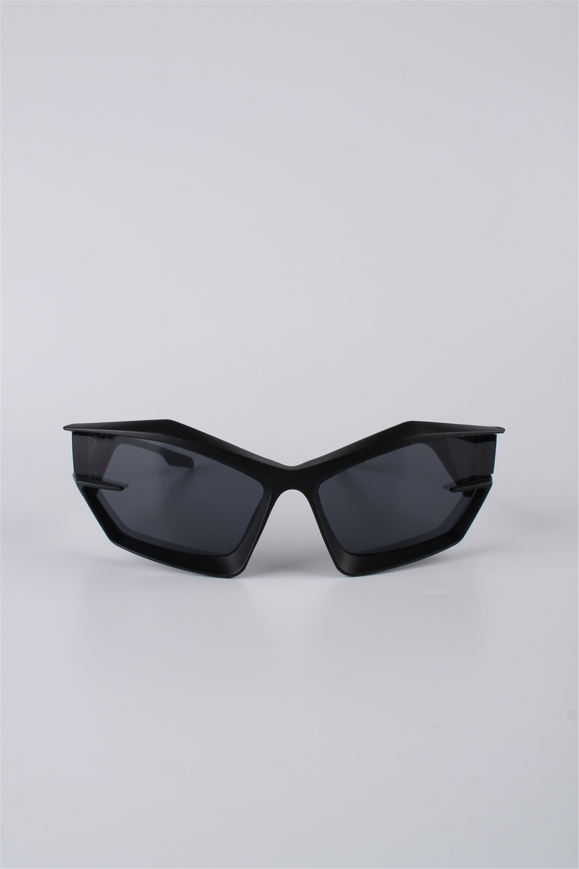 Silvio Monetti Unisex Geometrik Siyah Çerçeveli Siyah Camlı Güneş Gözlüğü GG25SM9002R03