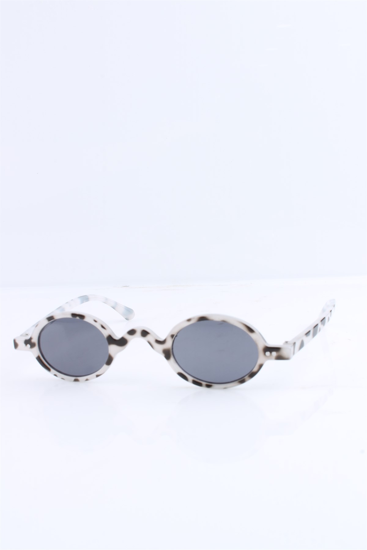 UNISEX BEYAZ LEOPAR UV400 GÜNEŞ GÖZLÜĞÜ SILVIO MONETTI - 3SM5928R006