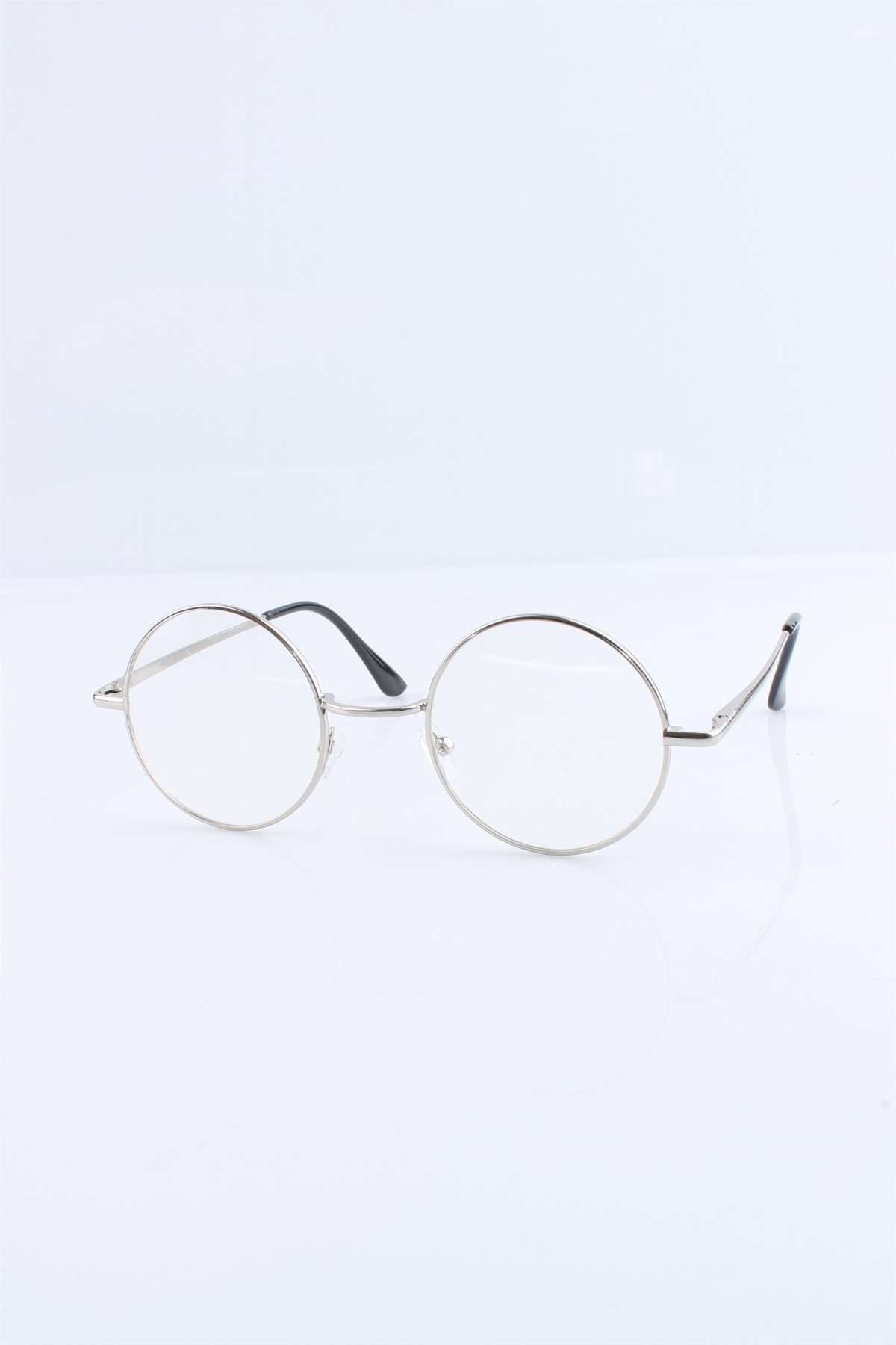 UNISEX ŞEFFAF GÜMÜŞ UV400 GÜNEŞ GÖZLÜĞÜ SILVIO MONETTI - 3SM5001IR003