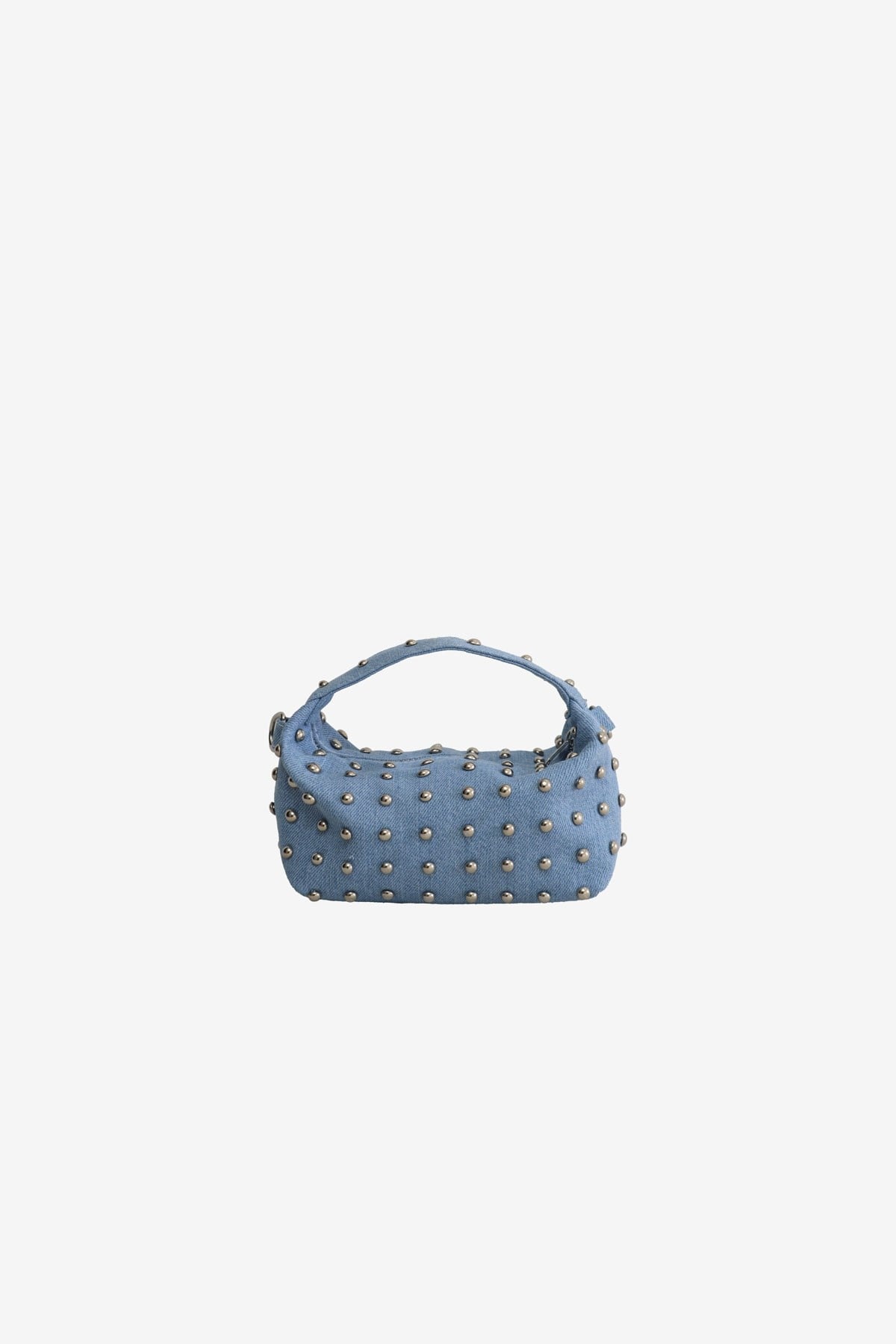 Aussie Mini Zımba Detaylı Açık Denim Çanta