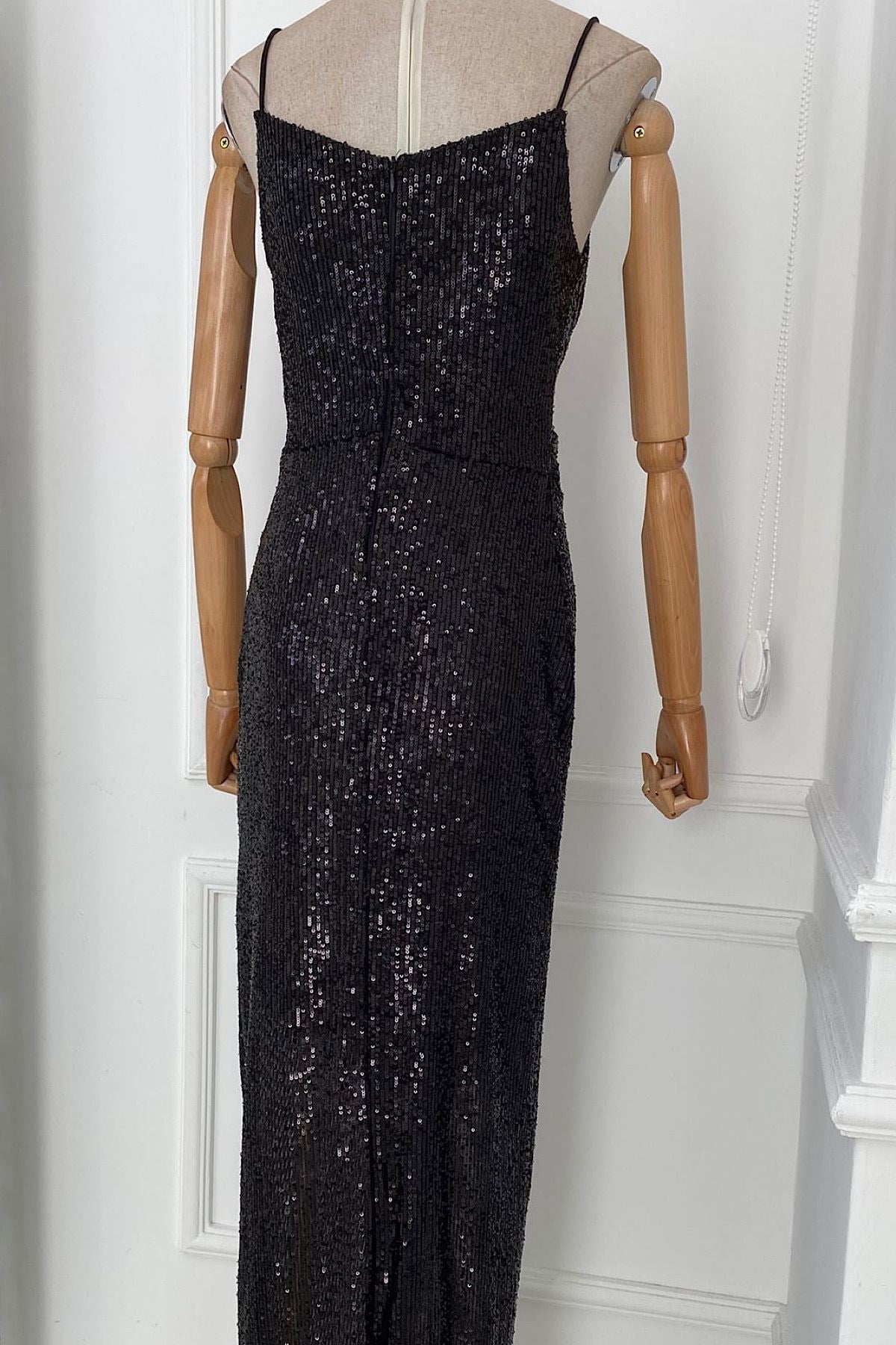 M1747 Maxi Sequined Dress