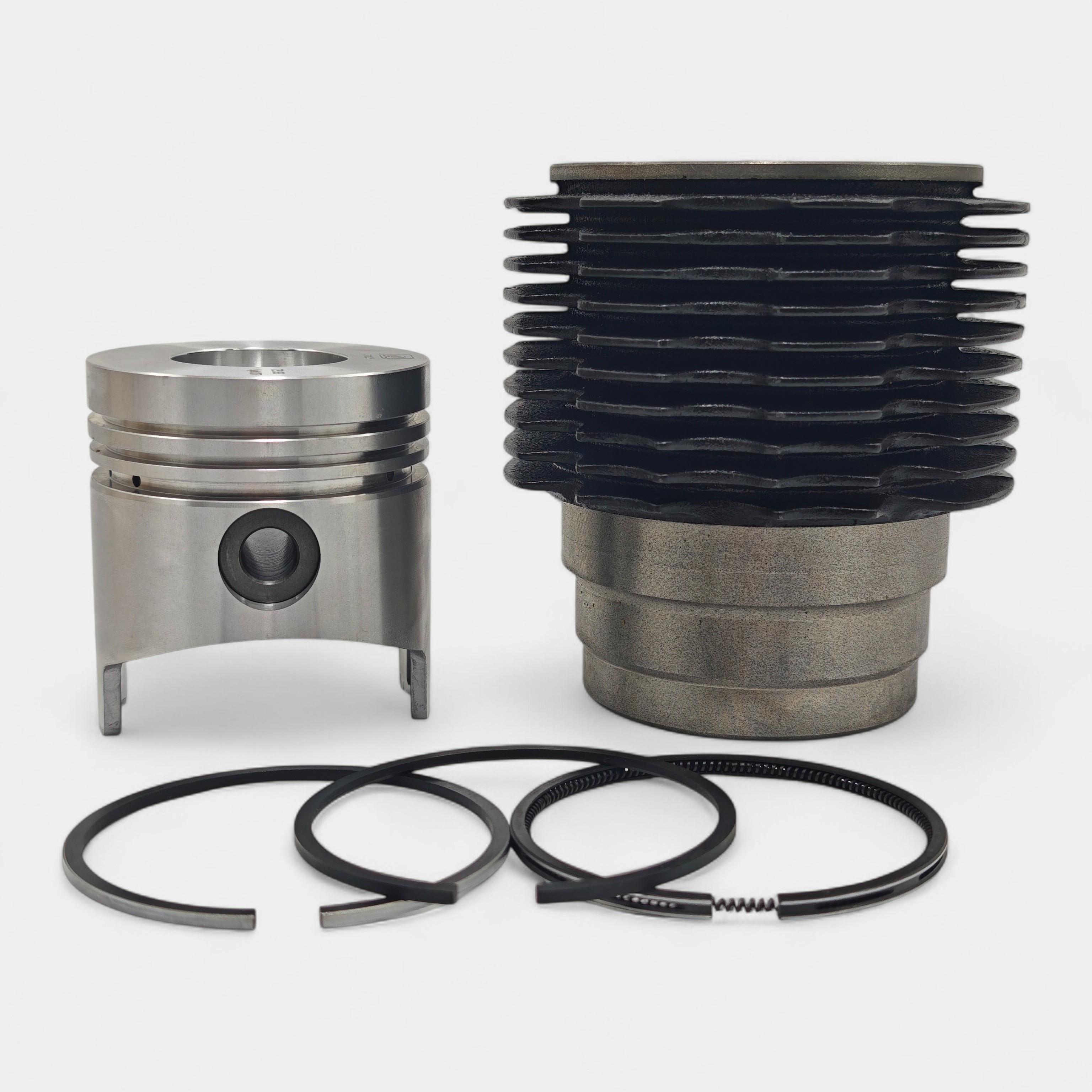 KİT (PİSTON + SEGMAN SETİ + MOTOR GÖMLEĞİ - ÇAP: 80.00 mm): RUGGERINI / RD 80 / REFERANS NO: 2336-K