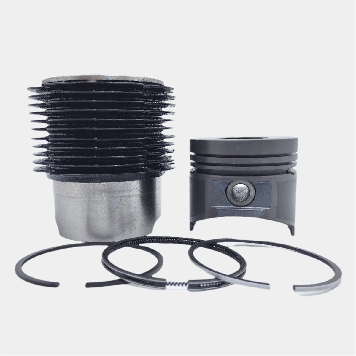KİT (PİSTON + SEGMAN SETİ + MOTOR GÖMLEĞİ - ÇAP: 90 mm): RUGGERINI / RF 90 / RF 91 / REFERANS NO: A 2153-K