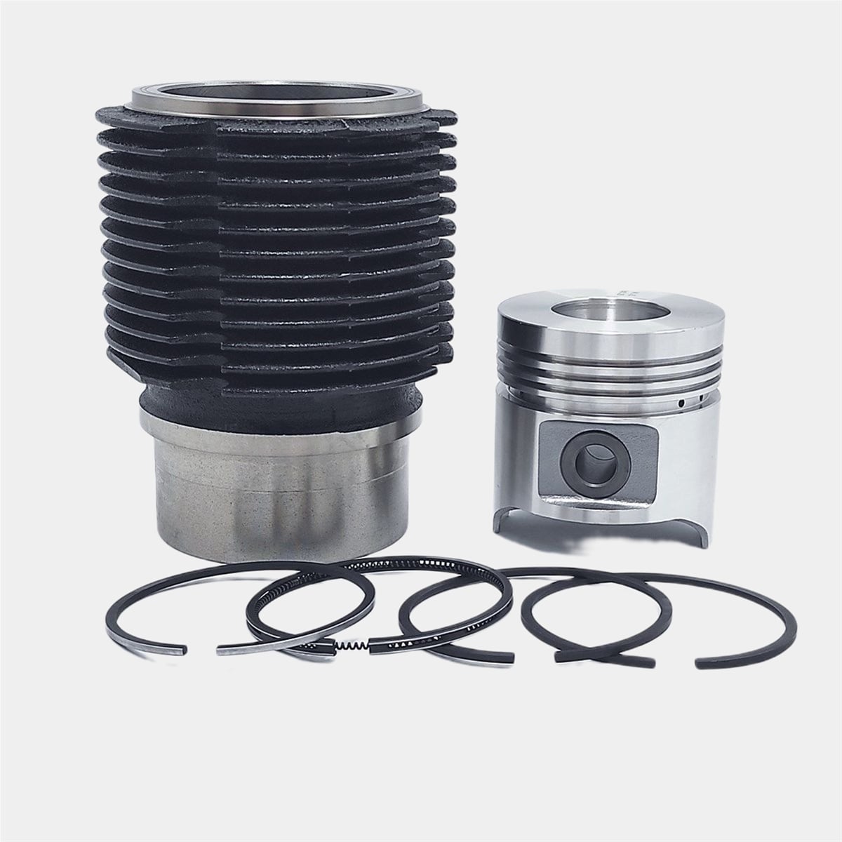 KİT (PİSTON + SEGMAN SETİ + MOTOR GÖMLEĞİ - ÇAP: 85.00 mm): RUGGERINI / RD 85 / RD 850 / RF 100 / REFERANS NO: 2130-K