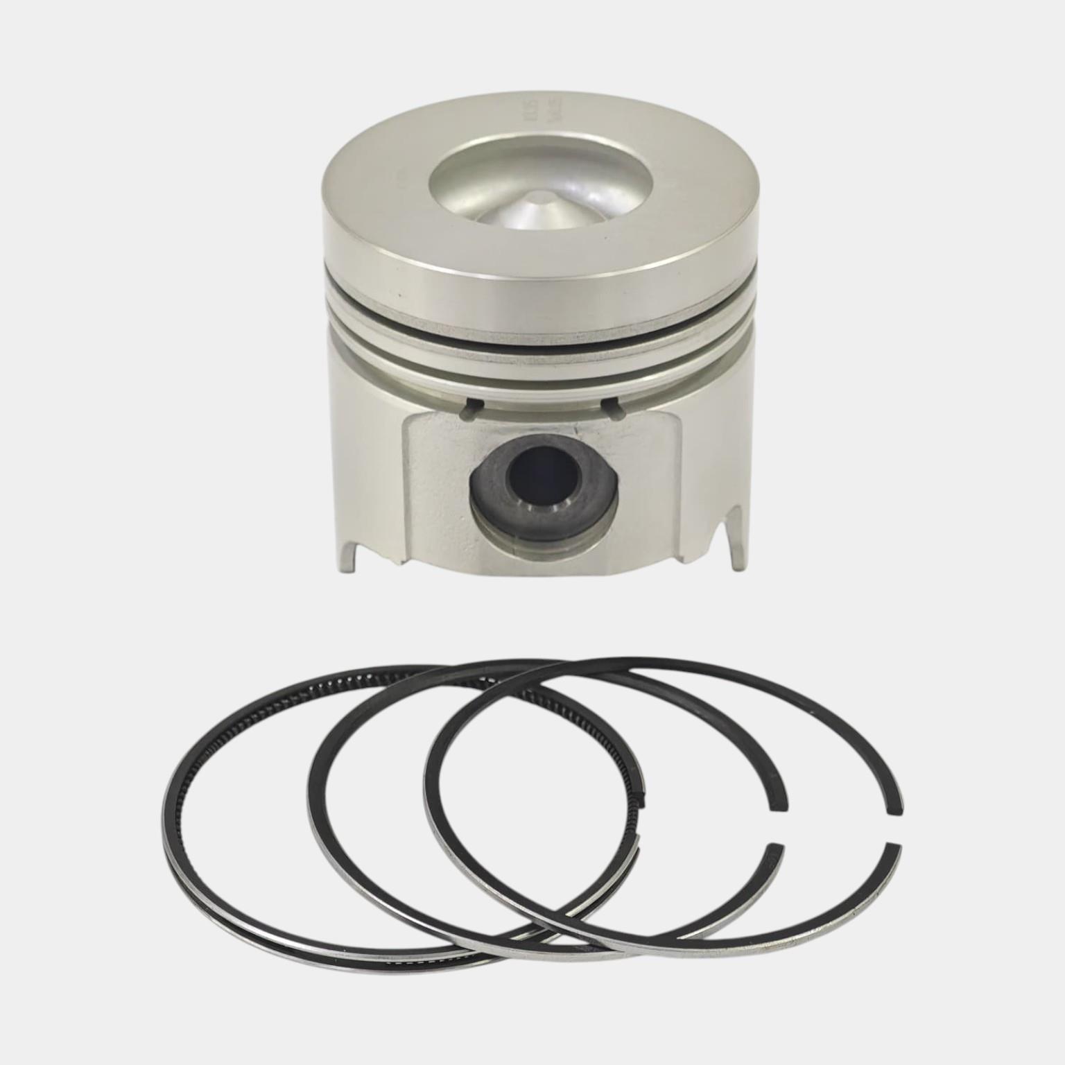 PİSTON + SEGMAN SETİ (0.50 - ÇAP: 84.50 mm): YANMAR / 4JH4-HTE / 4JH4-HTE1