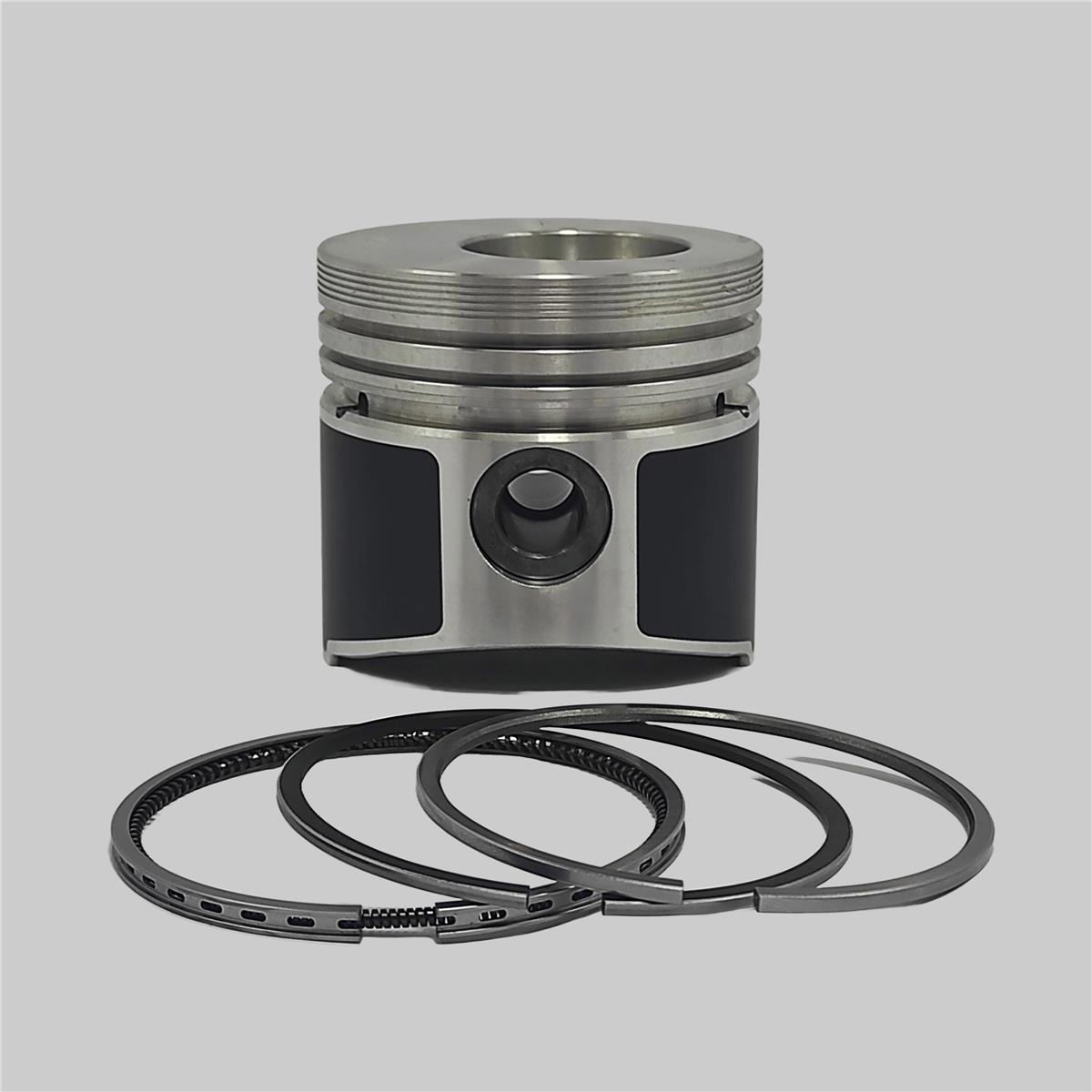 PİSTON + SEGMAN SETİ (STD - ÇAP: 76.00 mm): MITSUBISHI / K3E-DI / K4E-DI
