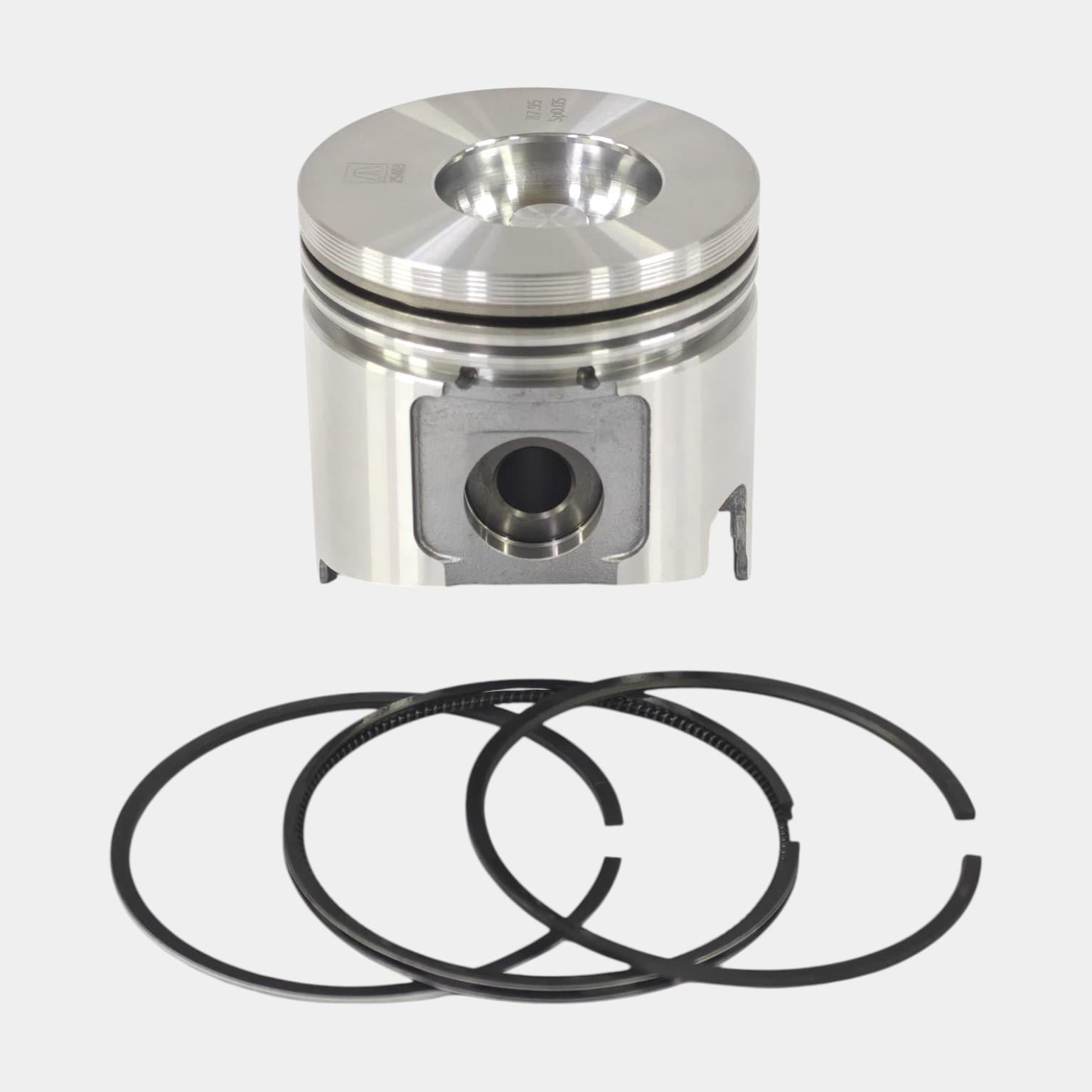 PİSTON + SEGMAN SETİ (STD - ÇAP: 88.00 mm): YANMAR / 4JH45 / 4JH57 / REFERANS NO: 129675-22000-S
