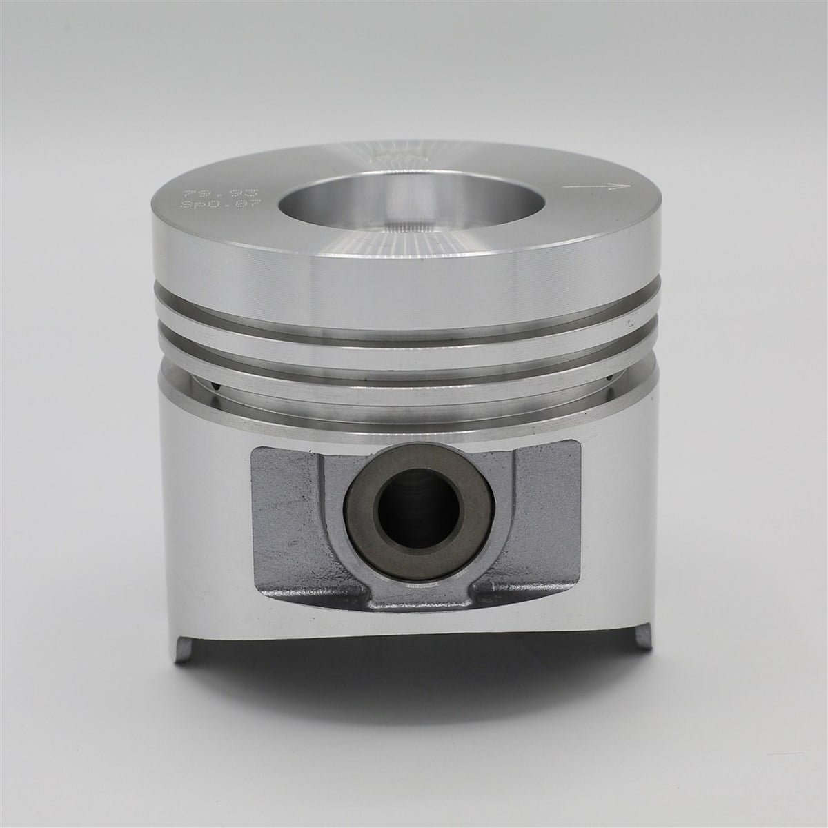 PİSTON (STD - ÇAP: 80.00 mm): RUGGERINI / RF 80 / RF 81 / RF 88 / REFERANS NO: A 2077