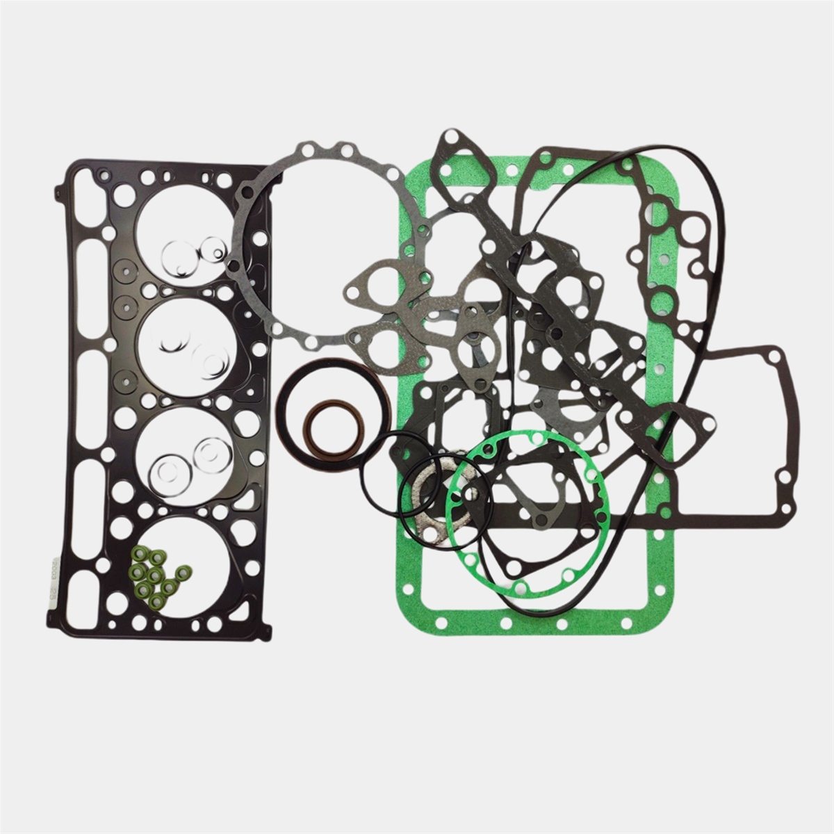 GASKET SET (FULL - CYLINDER HEAD STEEL) : KUBOTA / V2003