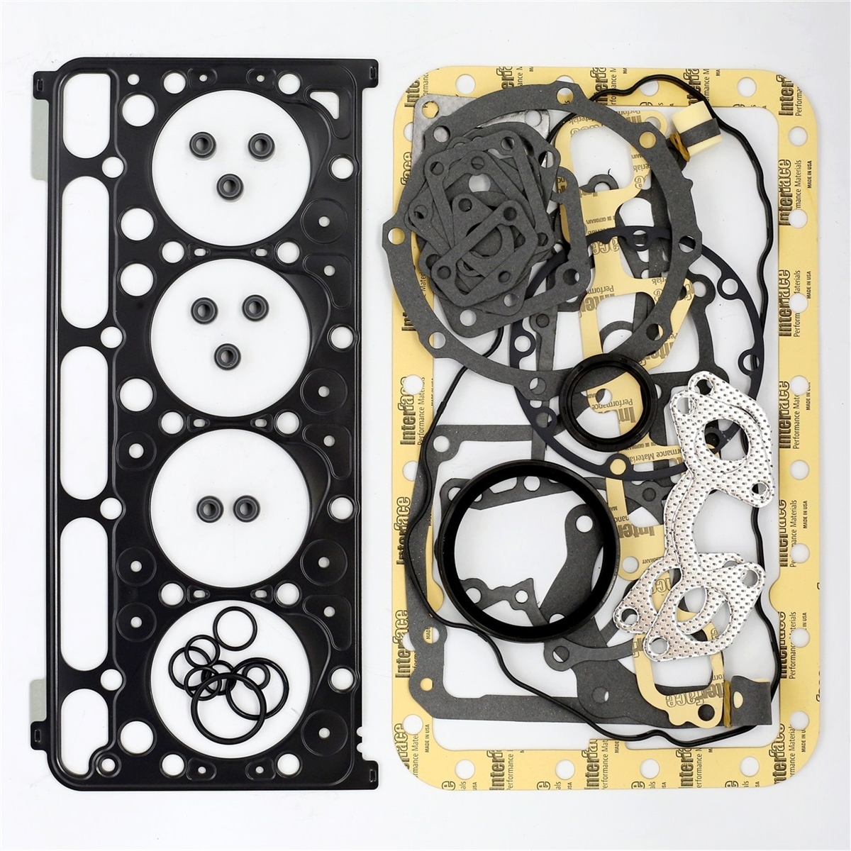 GASKET SET (FULL - CYLINDER HEAD STEEL) : KUBOTA / V2403