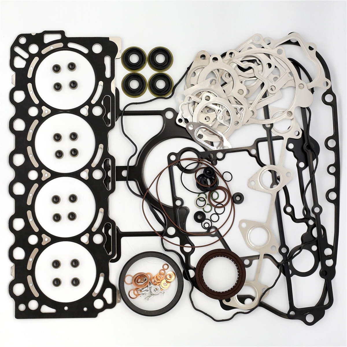 GASKET SET (FULL - CYLINDER HEAD STEEL) : KUBOTA / V3307