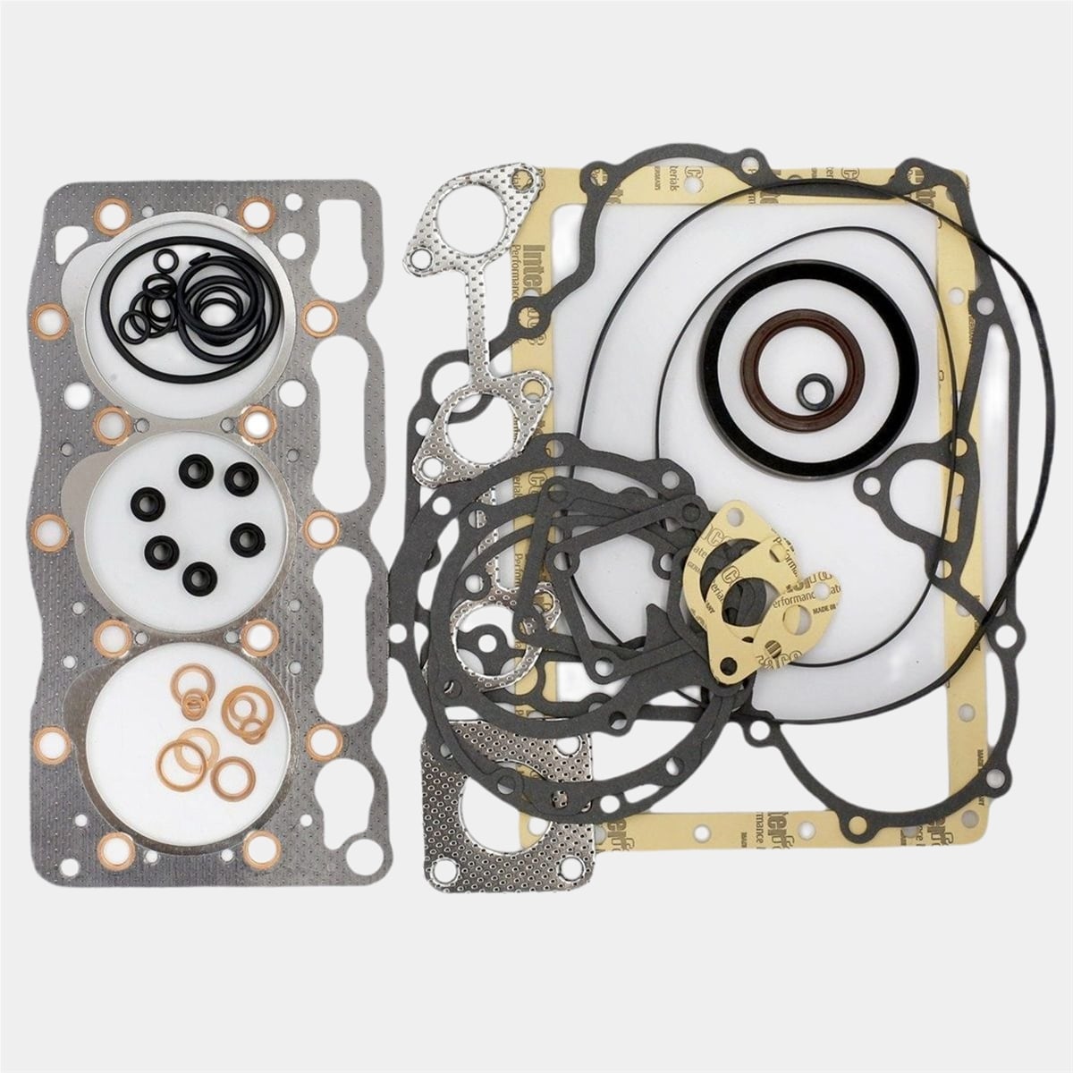 GASKET SET (FULL - CYLINDER HEAD GASKET GRAPHITE) ) : KUBOTA / D1105