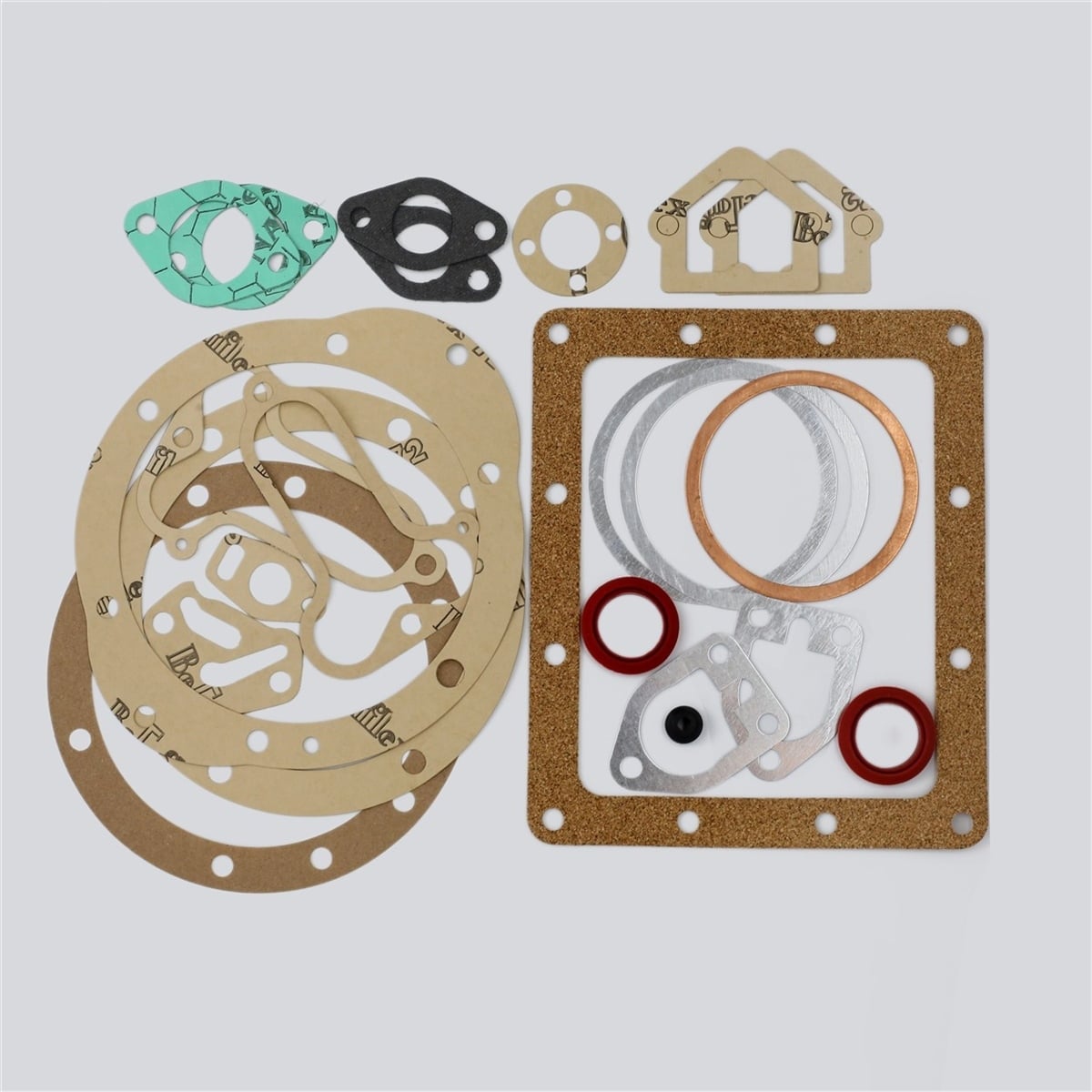 GASKET SET (WITHOUT SEAL) : LOMBARDINI / 3LD 510 / LDA 450 / LDA 80 / REFERENCE NUMBER: 8180 033 / 8205 081
