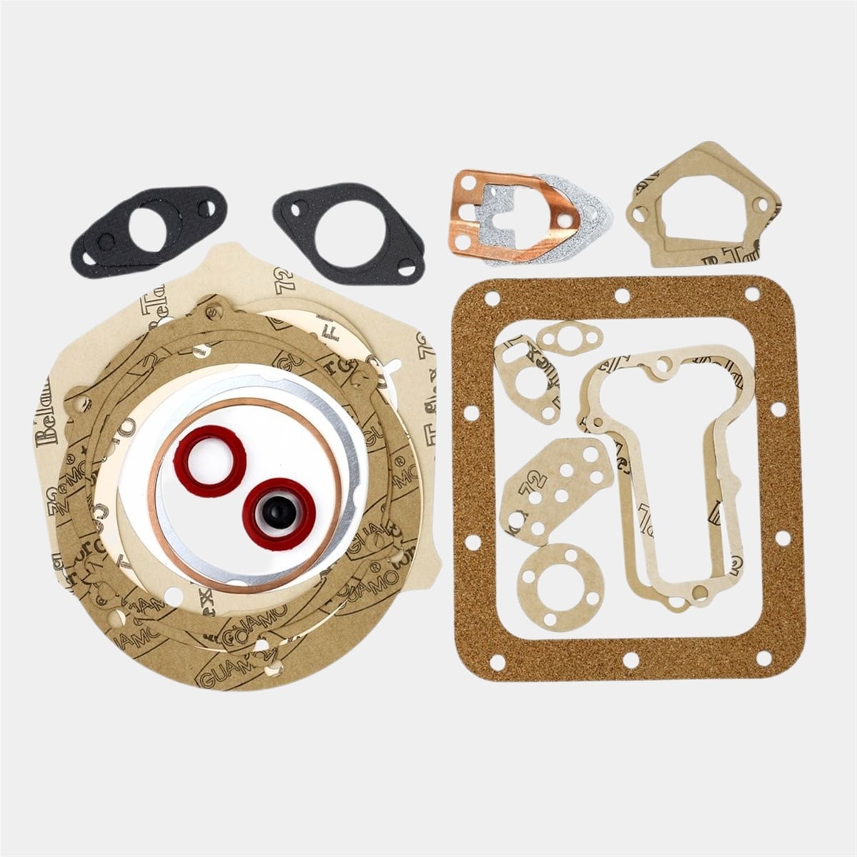 GASKET SET (WITHOUT SEAL) : LOMBARDINI / LDA 100 / 4LD 705 / REFERENCE NUMBER: 8180 027