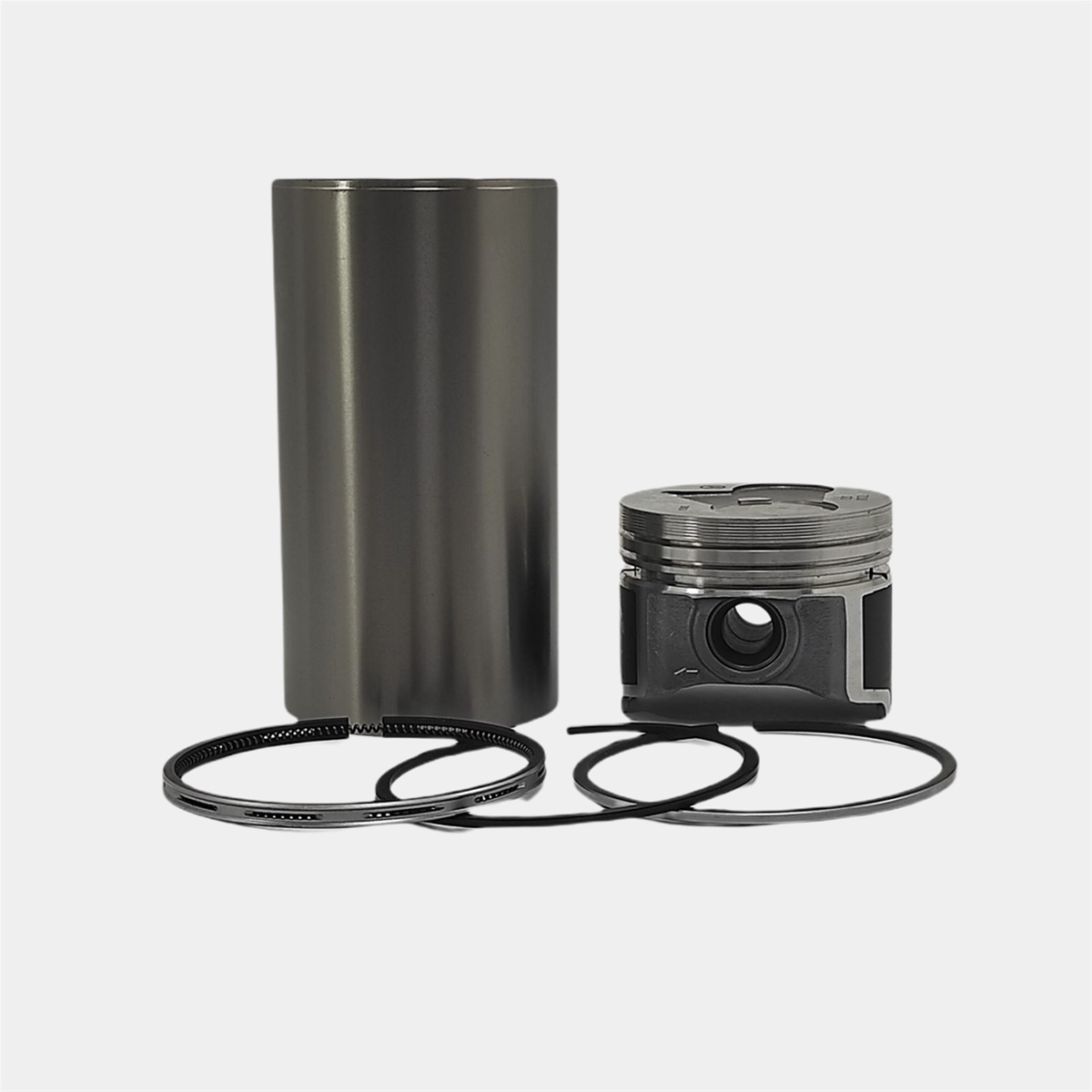 REPAIR KIT (PISTON + PISTON RING SET + CYLINDER LINER - SEMI FINISH - DIAMETER: 72.00 mm) : KUBOTA / D902 / D905 / Z600 / D850 / V1100 / V1205