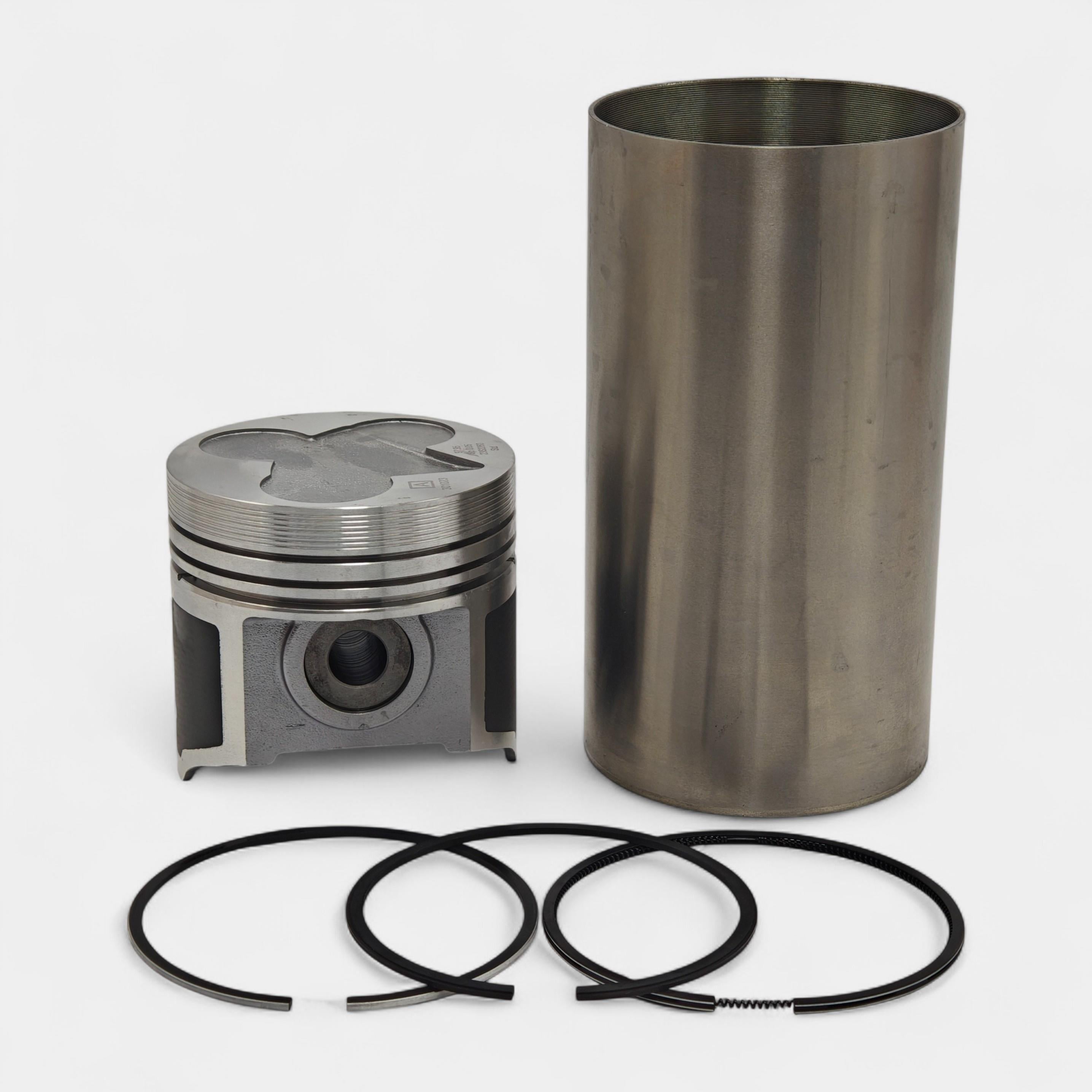 KIT (PISTON + PISTON RING SET + CYLINDER LINER - SEMI FINISHED - DIAMETER: 98.00 mm): KUBOTA / V3300-B / REFERENCE NUMBER: 1C011-21110-K