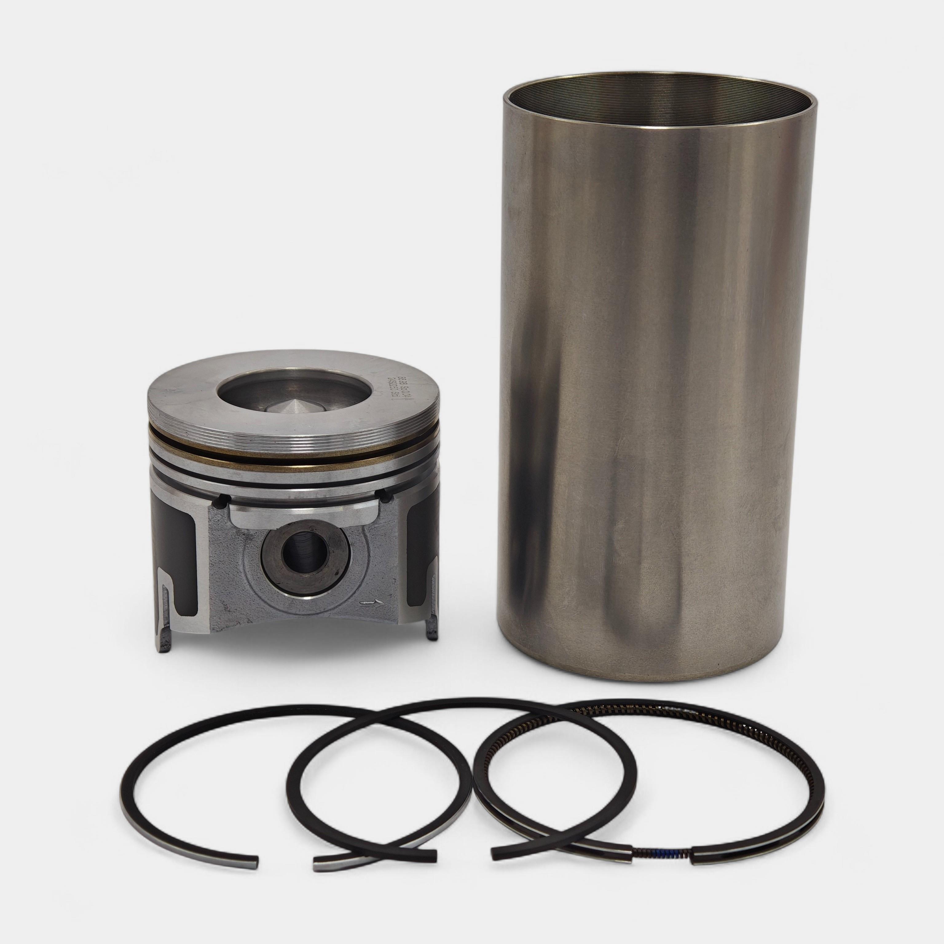 KIT (PISTON + PISTON RING SET + CYLINDER LINER - SEMI FINISHED - DIAMETER: 87.00 mm): KUBOTA / V2607 / REFERENCE NUMBER: 1J700-21110-K
